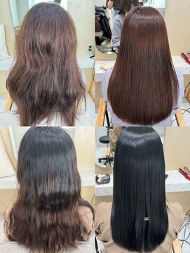 ジーナ サンシャイン通り池袋(Zina) 縮毛矯正Before After【Zina清崎こころ】