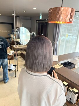 ショコララテ 色落ちも可愛い!アッシュベージュ