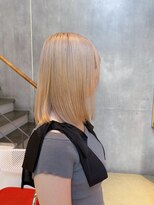 オーダー(OORDER)&nbsp;[KAGIWADA] 2ブリーチでつくるブロンドカラー