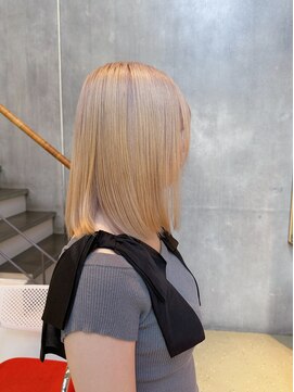 オーダー(OORDER) [KAGIWADA] 2ブリーチでつくるブロンドカラー