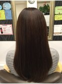30代40代大人縮毛矯正+髪質改善トリートメント