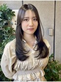 【セミロング】顔周りワンカールレイヤー