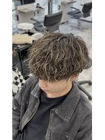 オム ブランシェ(HOMME BLANCHE’)&nbsp;【Ryo】シャドウパーマハイライト