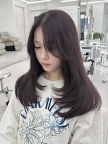 アマトウキョウスマートサロン(AMA TOKYO×Smart Salon)&nbsp;ラベンダーカラー  ラベンダーグレージュ   透明感カラー