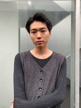 アース 高円寺店(HAIR & MAKE EARTH) アップバングショート｛@02st96 }