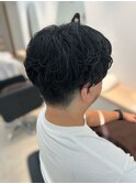 MEN’S HAIR/シャドウパーマ/刈り上げマッシュ/木更津