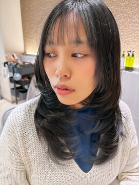 ヨキ(yoki.) ブルーグレーインナーカラー×URUGAMIトリートメント