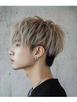 ヘアーメイク コラソン(hair make corazon) 韓国マッシュスペインカールニュアンスパーマスパイキーショー