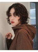 【Unami】ミニボブオシャレパーマ MON