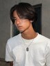 【曲がる縮毛矯正】カット+縮毛矯正  [メンズ/MENS/仙台]