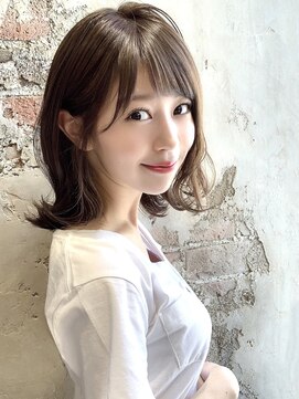ミラリー 横浜(Mirareee) 20代30代40代◎小顔 無造作カール  ボブディ丸みショート横浜
