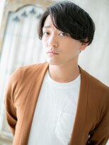 メンズヘア ビーセカンド 草加店(MENS HAIR B-2)&nbsp;七三サイドパート◎無造作ショートC(草加)(メンズカット)