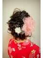 ビューティ堀出南松原本店 クルール&nbsp;小学校の卒業式の袴のセットです。