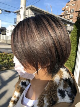 ニコ(nico) ショートデザインカラー