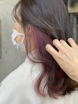 ライオン(Lion)&nbsp;ピンクアッシュインナーカラー