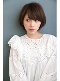 ナチュラルボブショート