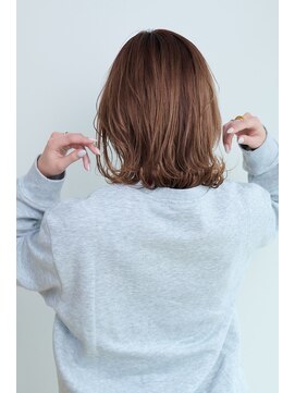 ユニックス 赤羽店(UNIX) ニュアンスシフォンカールミディアム[アースカラー]◎30代40代