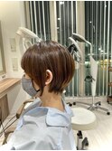 丸みショートボブ【Ash大泉学園 横山】