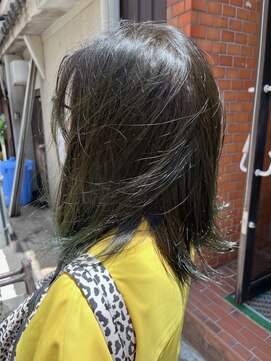 ワンバイワン(ONE BY ONE) 暗め緑