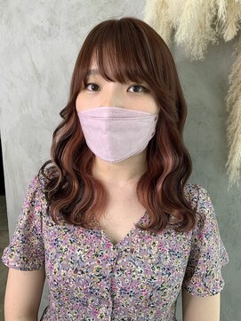 フリーダムメルシー(freedom Merci) ■インナーピンク 波巻き