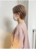 マスキュリンショートxテンダーベージュ