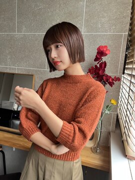 サンド 鹿児島中央(sand) 黒髪/グレーベージュ/レイヤーロング/前髪パーマ[鹿児島駅]