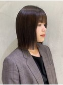 【YOKE】切りっぱなしボブ/ボブヘア/ロングボブ/ぷつっとボブ