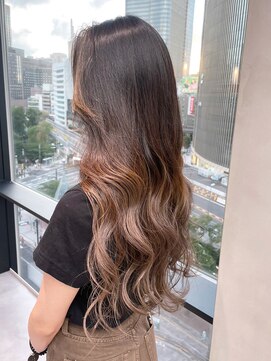 アルバム 銀座(ALBUM GINZA) くびレイヤーレイヤーロングフレンチカジュアル_ba478621