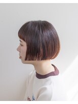 ルプラ ガーデン(le-pla garden) オレンジベージュ#切りっぱなしボブ#ダメージレスカラー#豊橋