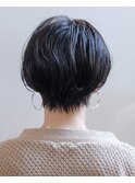 ハンサムショート#ケアパーマ#ショートカット#簡単スタイリング
