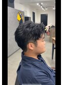スパイキーショート/ジェットモヒカン/ショートバング/men's