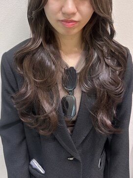 ナンバー ソポ 札幌/ジャム 札幌(N° sopo/JAM) レイヤーカット/ブラウンカラー/無造作ヘア/韓国へア