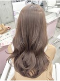 ブリーチなしカラー/ミルクティーベージュ