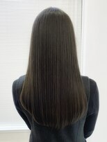 ヘアーアイスカルテット(HAIR ICI QUARTET)&nbsp;透明感ブリーチなし韓国風艶感グレージュオリーブグレージュ