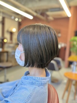 クラウドヘアー CLOUD HAIR 丸みボブ.大人ボブ.ショートカット.20代.30代.40代.50代