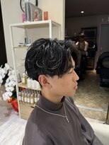 バース 梅田中崎町店(BIRTH)&nbsp;ニュアンスパーマセンターパートフェザーパーマ大阪パーマ