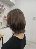顎下ボブ　くびれ巻き
