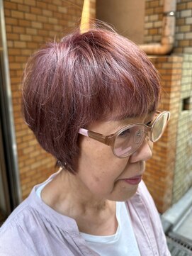 クレス 新宿御苑前(cresc) カシスブラウンショート♪ 40代50代60代