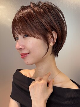 ジルブラン 大阪(JIL BLAN) 大人ショートヘア/ハイライトカラー/イルミナカラー[堺]