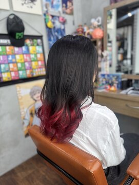 ヲタクに美容室は難しい。 ☆推しグラデーションカラー