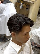 グルーマーズトウキョウ(GROOMER/S TOKYO)&nbsp;men's/メンズ/リバースセンターパート/サーフカール/神保町/眉毛