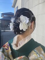 ヘアースペース オブジェ(Hair Space Objet)&nbsp;成人式アレンジヘア