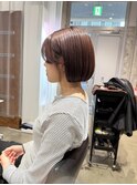 那覇美容室/おもろまち美容室/ミニボブ/ショートボブ/小顔ボブ