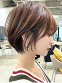 ショートヘア髪質改善銀座