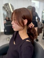 ジエクトカナウ 梅田&nbsp;【顔周り似合わせカット】チョコレートブラウン