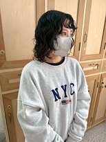 ロマーリ 倉敷(LOMARLIE)&nbsp;ハイレイヤーウルフ20代30代40代レイヤーパーマニュアンスパーマ