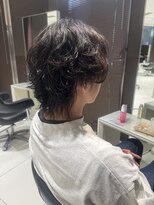 アヴァンスクロス あべのルシアス店(AVANCE. CROSS) MEN’S HAIR/サーフカール/刈り上げセンターパート/天王寺