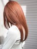 【再来】髪質改善＊酸性ストレート＋質感アップTR ￥16500