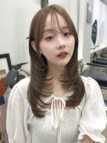 ポーチバイハニー オモテサンドウ(PORCH by HONEY omotesando)&nbsp;ワンホンレイヤーミルクブラウン1
