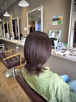ヘアーメイクロージー 八軒店 (HAIR MAKE ROSY) 大人可愛い外ハネくびれウルフ